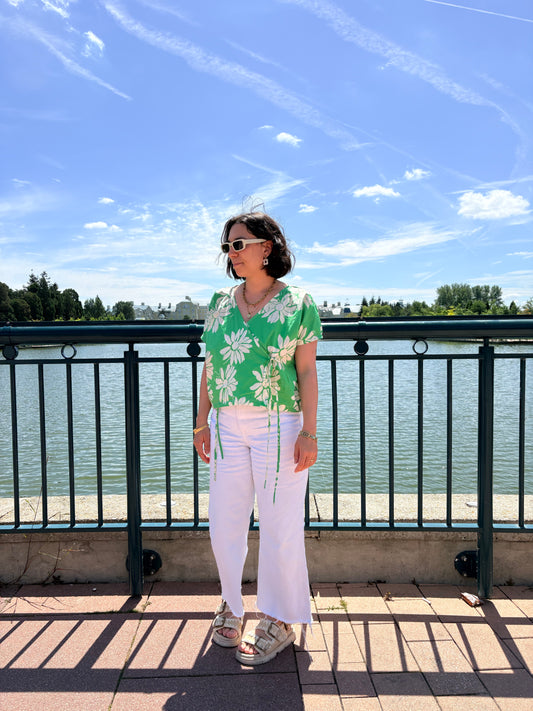Haut Gayané — Prêt à porter version verte